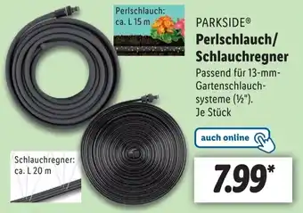 Lidl Parkside Perlschlauch/Schlauchregner Angebot