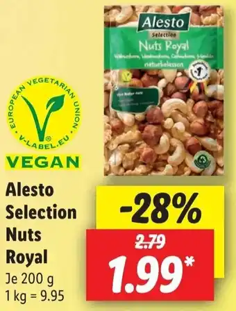 Lidl Alesto Selection Nuts Royal 200 g Angebot