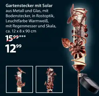 NKD Gartenstecker mit Solar Angebot