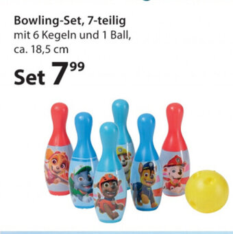 NKD Bowling Set 7 teilig Angebot