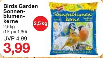 Jawoll Birds Garden Sonnenblumenkerne 2,5kg Angebot