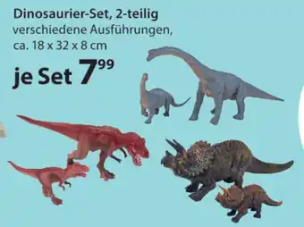 NKD Dinosaurier Set, 2 teilig Angebot