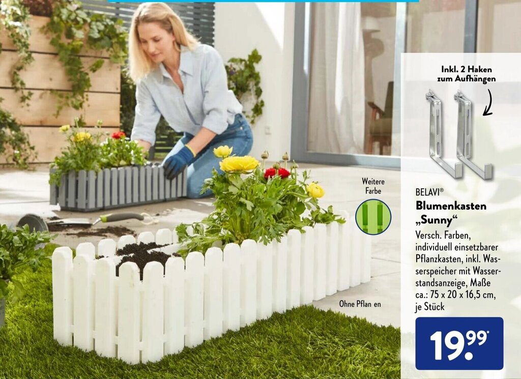 Aldi Blumenkasten Gelander