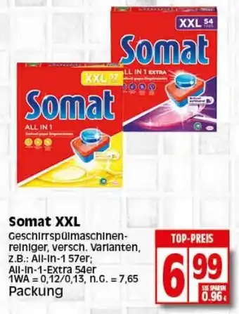 Elli Markt Somat XXL Geschirrspülmaschinenreiniger Angebot