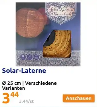 Action Solar-Laterne ∅ 25 cm Angebot