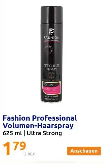 Action Fashion Professional Volumen-Haarspray 625 ml | Ultra Strong Angebot