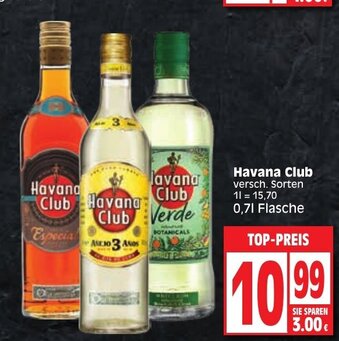 Edeka Havana Club 0,71 Flasche Angebot