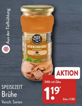 Aldi Nord Speisezeit Brühe 340-ml-Glas Angebot