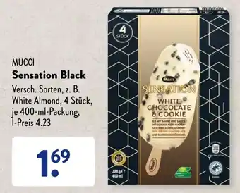 Aldi Süd Mucci Sensation Black 4st Angebot