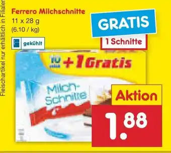 Netto Marken-Discount Ferrero Milchschnitte 280g Angebot