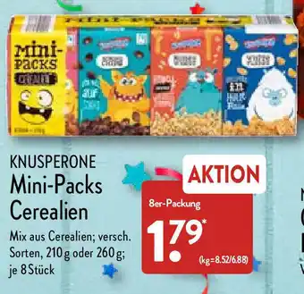 Aldi Nord Knusperone Mini Packs Cerealien 8er Packung Angebot