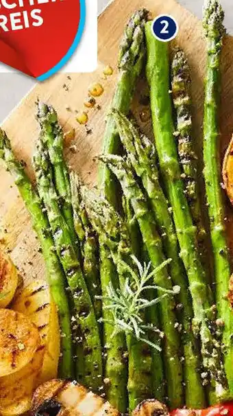 Aldi Süd Natur Lieblinge Spargel grün 400 g Bund Angebot