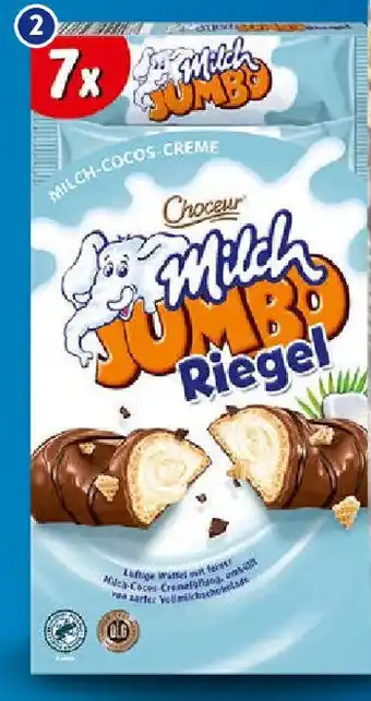 Aldi Süd Choceur Jumbo Riegel 150 g Packung Angebot