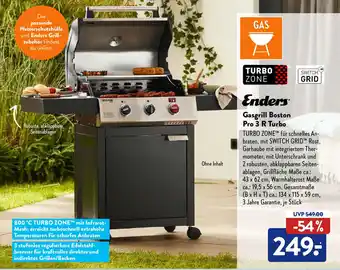 Aldi Süd Enders Gasgrill Boston Pro 3 R Turbo Angebot