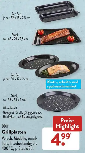 Aldi Süd BBQ Grillplatten Angebot