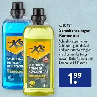 Aldi Süd Auto XS Scheibenreiniger Konzentrat 1 L Flasche Angebot