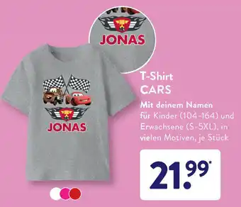 Aldi Süd Cars T-Shirt Angebot