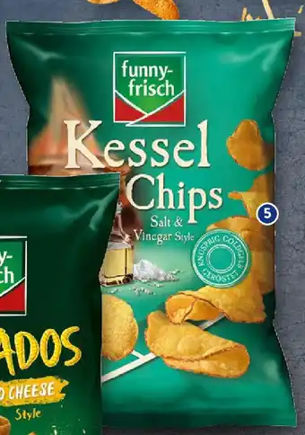 Aldi Süd Funny Frisch Kessel Chips 120 g Packung Angebot