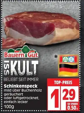 Edeka Schinkenspeck 100 g Angebot