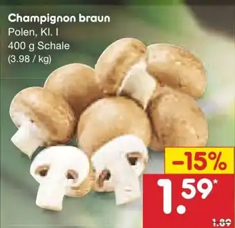 Netto Marken-Discount Champignons braun 400g Angebot