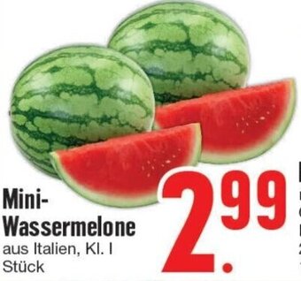 Edeka Mini Wassermelone Angebot