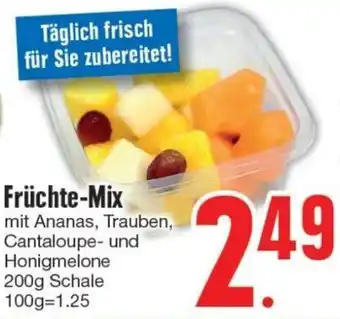 Edeka Früchte Mix 200g Schale Angebot