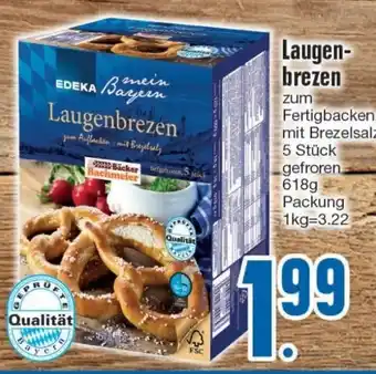 Edeka Laugenbrezen 618g Packung Angebot