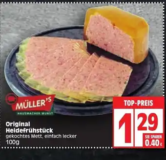 Edeka Original Heidefrühstuck 100 g Angebot