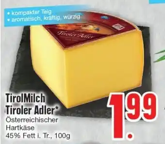 Edeka TirolMilch Tiroler Adler 100g Angebot