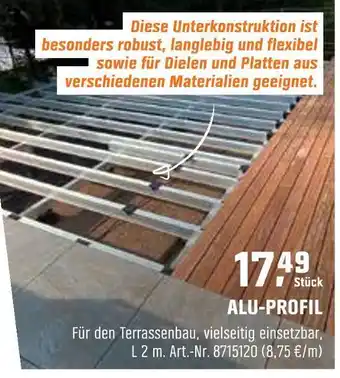 OBI Alu-profil Angebot