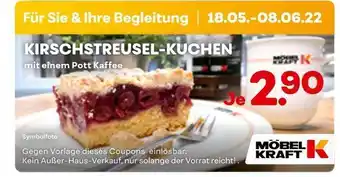 Möbel Kraft Kirschstreusel-kuchen Angebot