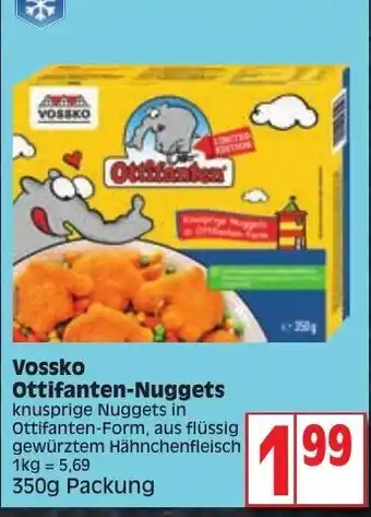 Edeka Vossko Ottifanten Nuggets 350 g Angebot