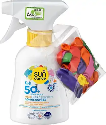 dm drogerie Sundance sonnenspray kids, med ultra sensitiv lsf 50+ mit wasserbomben Angebot