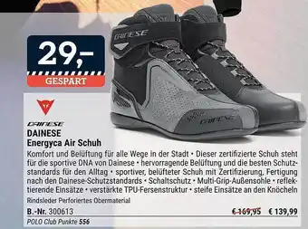 Polo Dainese Energyca Air Schuh Angebot