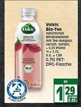 Elli Markt Volvic Biotee Angebot