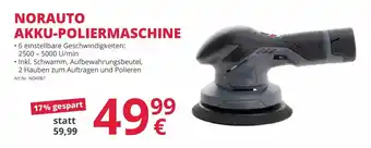 A.T.U. Norauto Akku-Poliermaschine Angebot