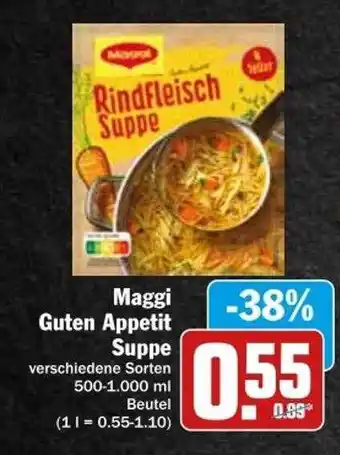 dodenhof Maggi Guten Apperit Suppe Angebot