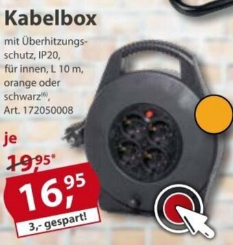 Sonderpreis Baumarkt Kabelbox Angebot