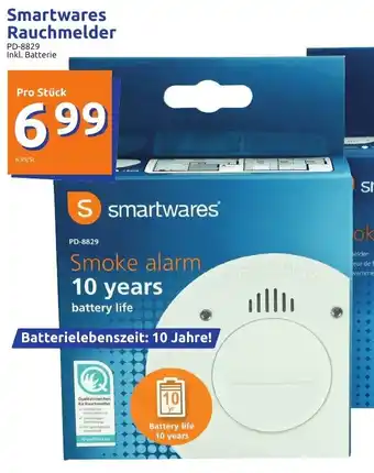 Action Smartwares Rauchmelder Angebot