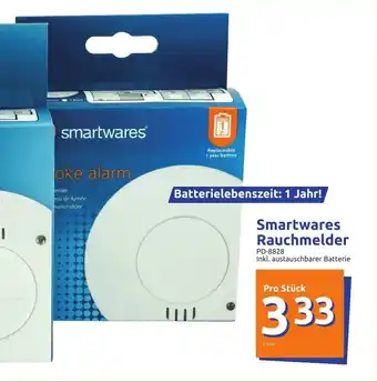 Action Smartwares Rauchmelder Angebot