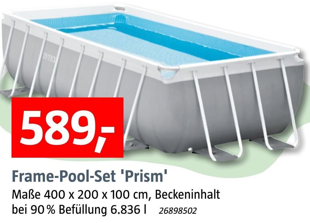 Frame Pool Set 'Prism' Angebot bei Bauhaus