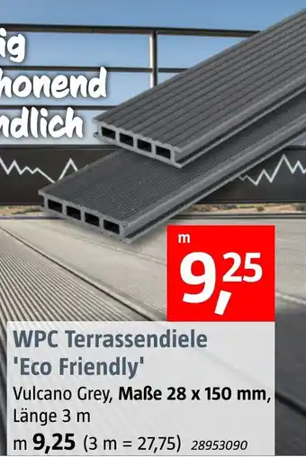 Bauhaus WPC Terrassendiele 'Eco Friendly' Angebot