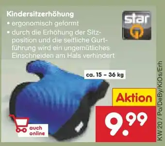 Netto Marken-Discount Star Kindersitzerhohung Angebot