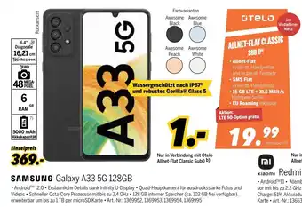 MEDIMAX Samsung Galaxy A33 5G 128Gb Angebot
