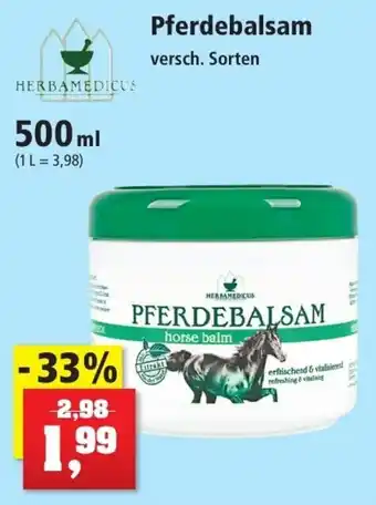 Thomas Philipps Herbamedicus Pferdebalsam 500 ml Angebot