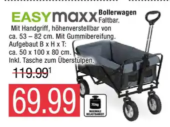 Marktkauf EASYMAXX Bollerwagen Angebot