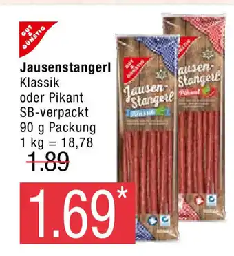 Marktkauf Gut & Gunstig Jaucenstangerl 90g Angebot