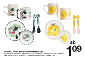 Zeeman Becher, Teller, Schale oder Besteckset Angebot