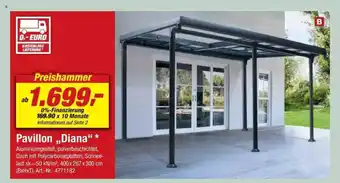 toom Baumarkt Pavillon Diana Angebot