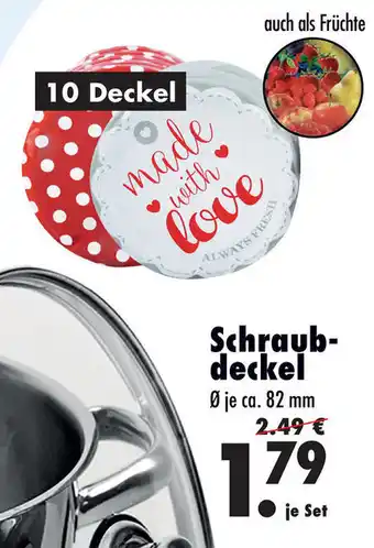 Mäc Geiz Schraubdeckel 10 Deckel Angebot